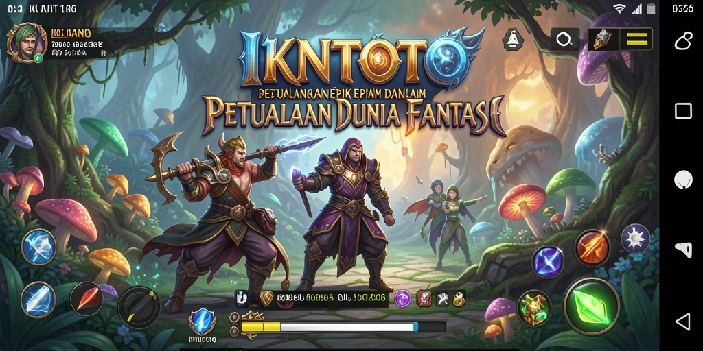 Tampilan gameplay petualangan seru di IKNTOTO.