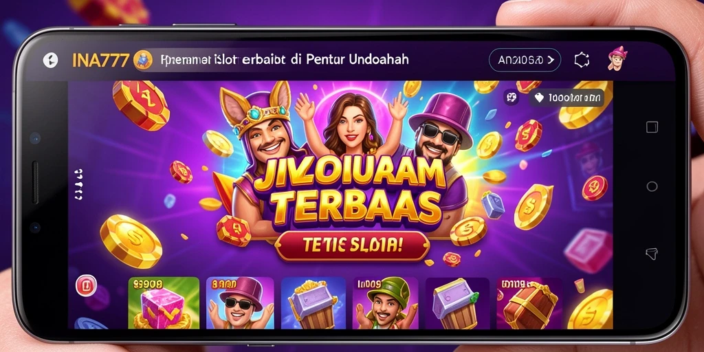 Screenshot menampilkan gameplay Slot yang menarik dan penuh warna.