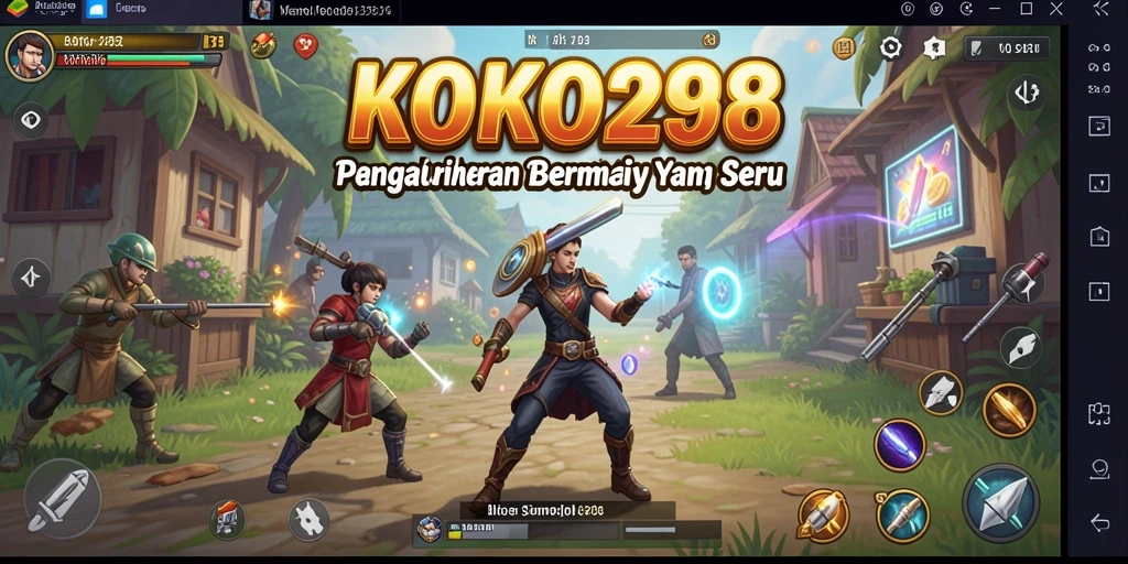 Screenshot KOKO288 menampilkan elemen gameplay Simulation yang mendalam.