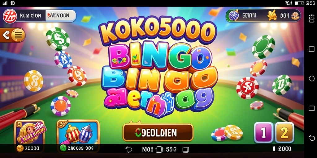 Tampilan gameplay KOKO5000 yang seru dan interaktif.