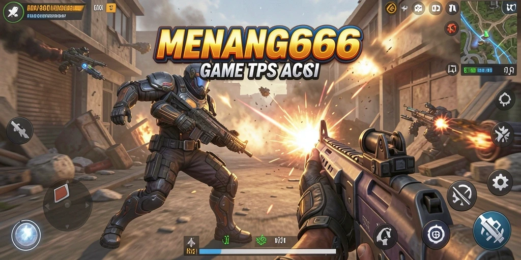 Screenshot MENANG666 menampilkan aksi mendebarkan di medan perang TPS.