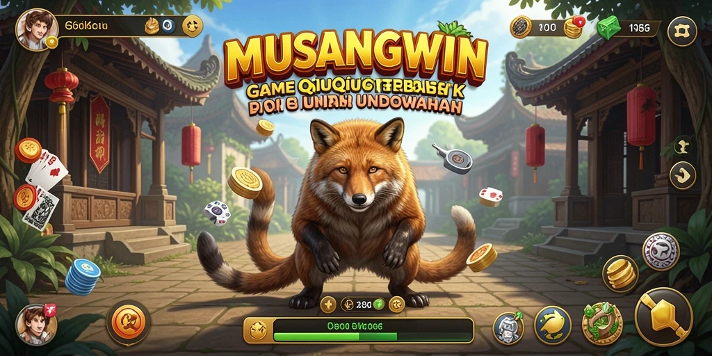 Tampilan menarik dalam gameplay QiuQiu di MUSANGWIN.