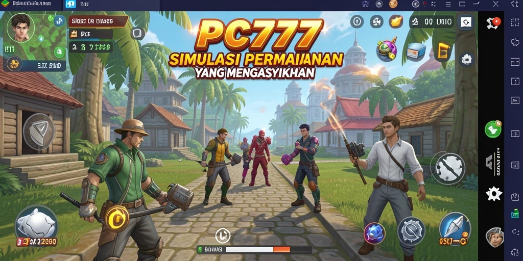 Tangkap momen seru dalam gameplay Simulation PC777.