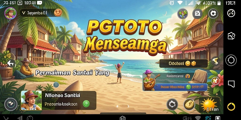 Tampilan PGTOTO dengan gameplay seru yang menghibur.