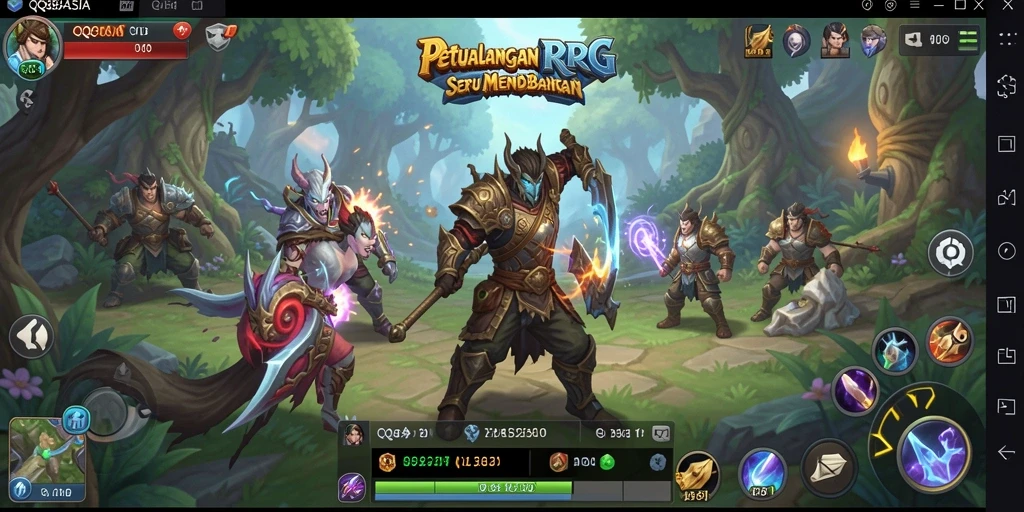 Tampilan gameplay <strong>QQ88ASIA</strong> yang menarik dan mendebarkan.