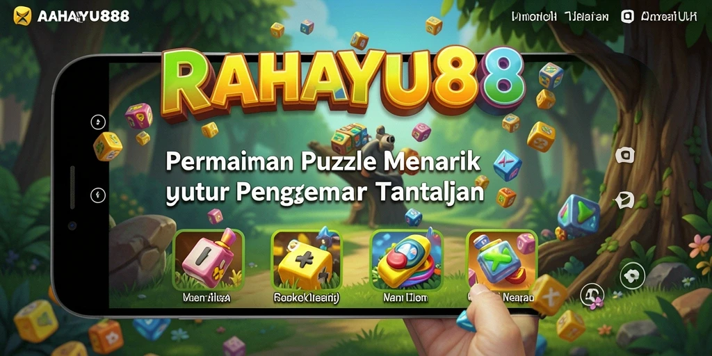 Screenshot gameplay RAHAYU88 menampilkan tantangan Puzzle yang seru.