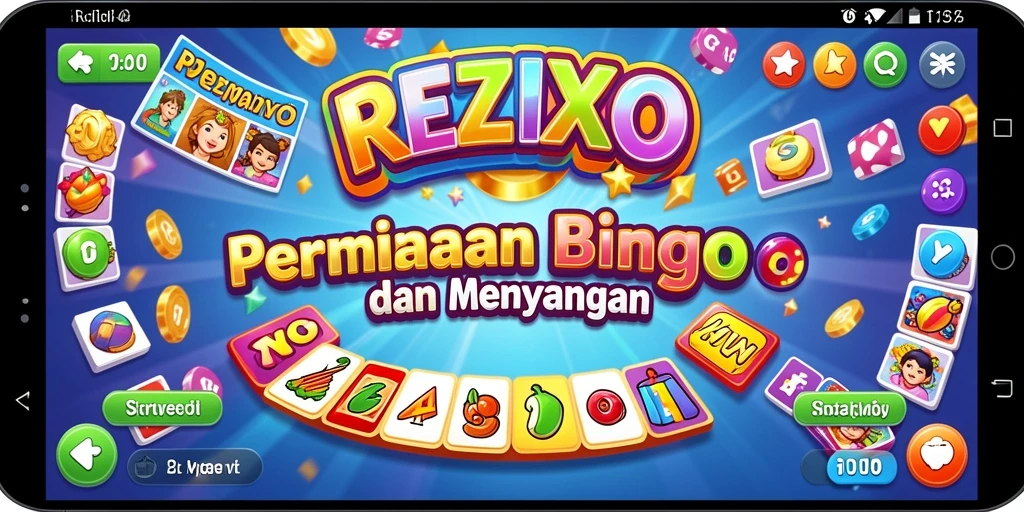 Screenshot gameplay REZIXO memperlihatkan suasana Bingo yang seru dan menarik.