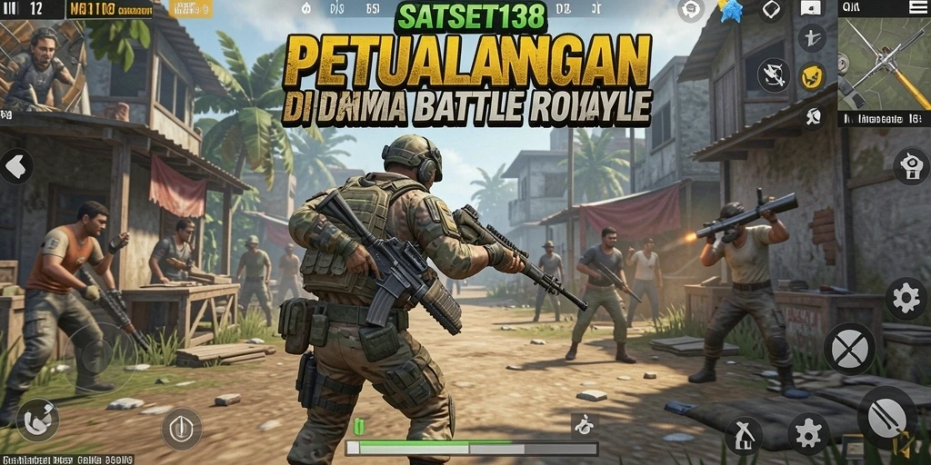 Gameplay epik di SATSET138 dengan aksi Battle Royale yang mendebarkan.