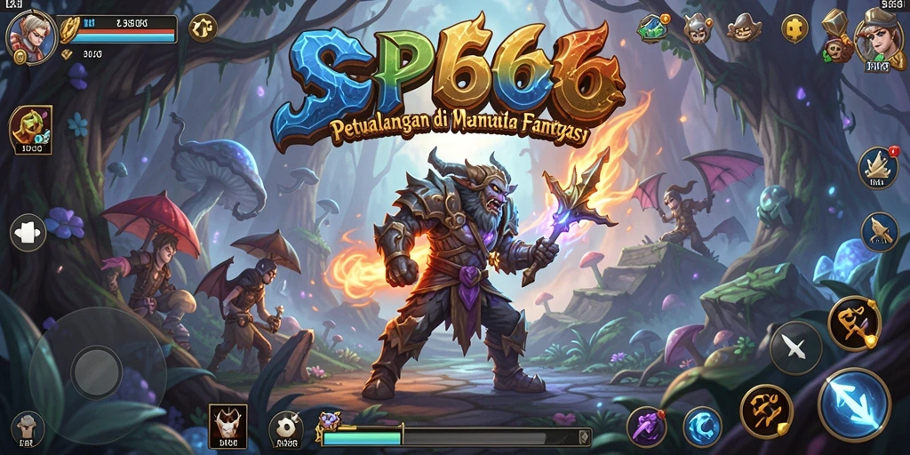 Screenshot SP666 menampilkan aksi seru dalam permainan petualangan.